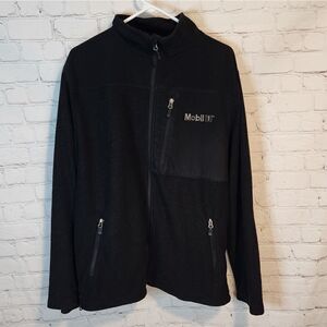 Men's Fossa "Mobil 1" full zip sweater, size XL